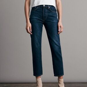 Rag and Bone Women's Jeans Size 28 Nina High Rise Ankle Cigarette Button Cambria